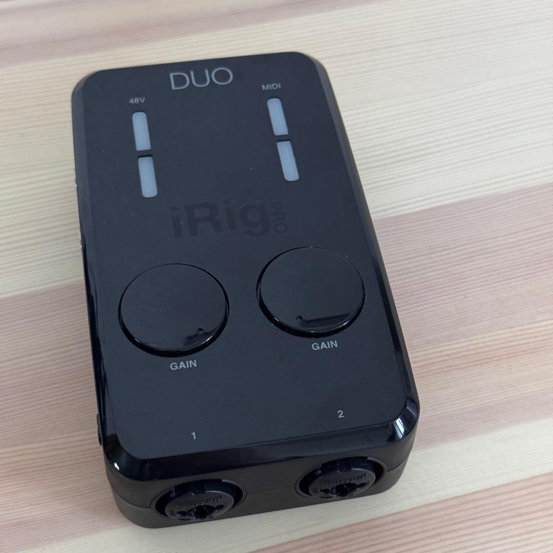 iRig Pro Duo 起動確認済み iRig Power Bridge付き