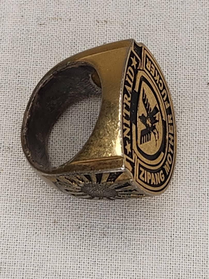 nitraid ナイトレイド リング ヤタガラス 日章旗 17号程度(画像参照)