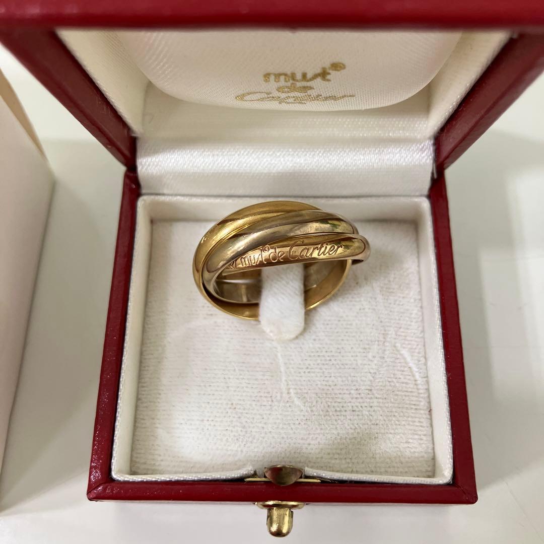 正規品 カルティエ トリニティ リング 10.3g ヴィンテージ