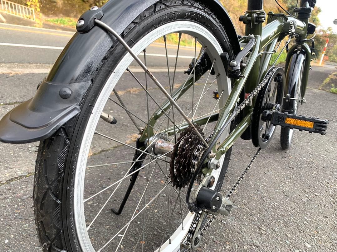 【即乘】送料無料 DAHON 折り畳み自転車 SUV D6 6速ミニベロ 小径車