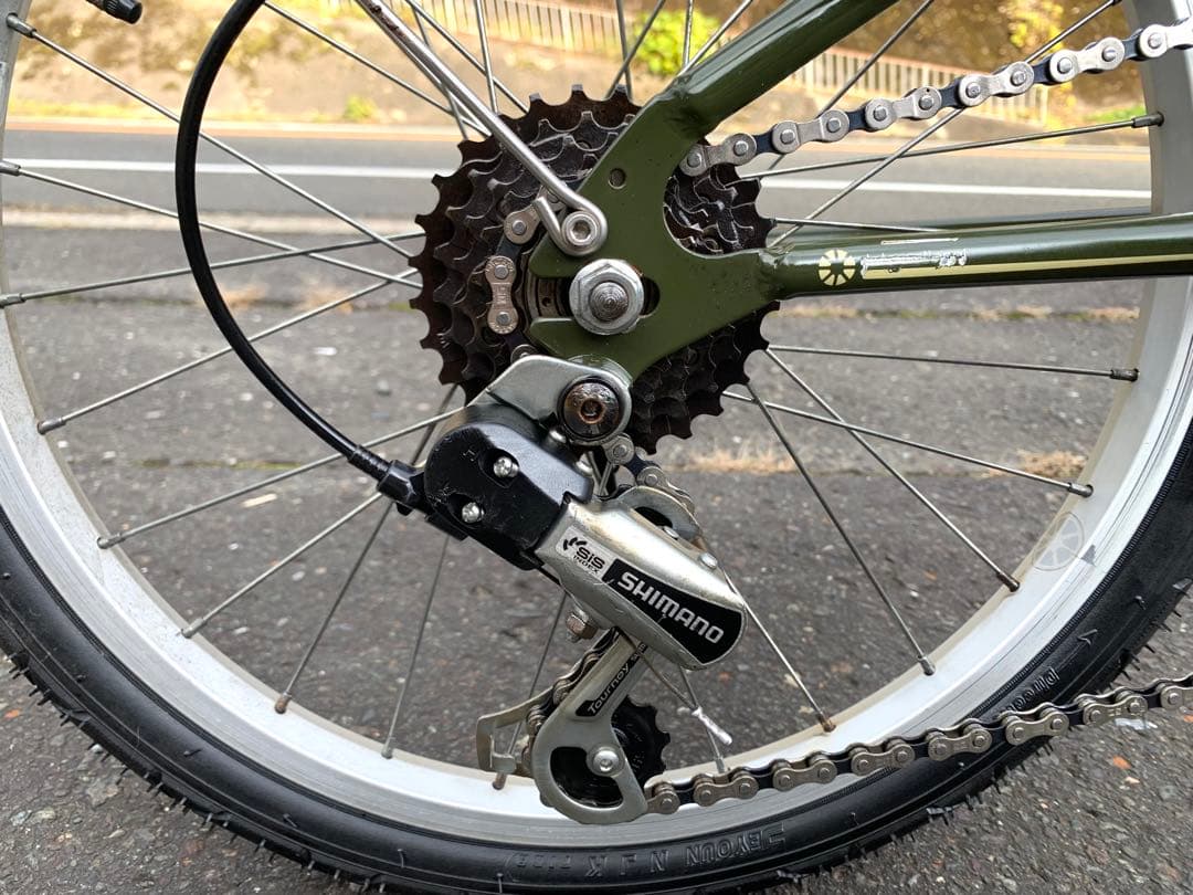 【即乘】送料無料 DAHON 折り畳み自転車 SUV D6 6速ミニベロ 小径車