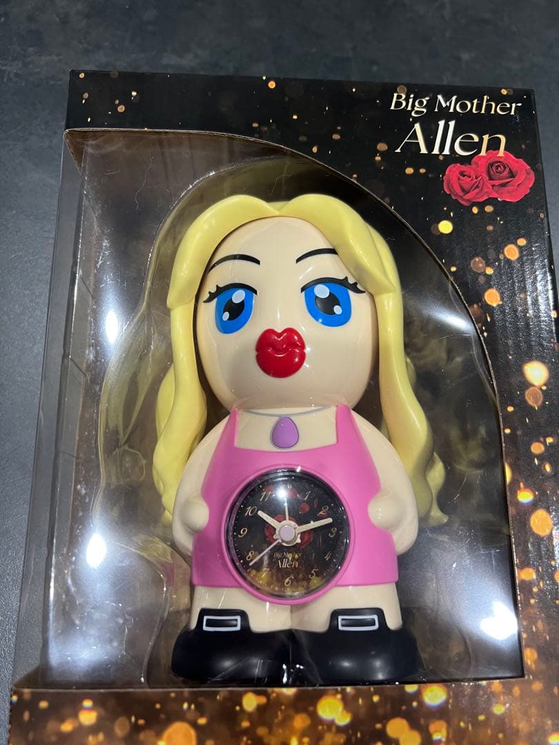 ホテラバ アレン様 ピンク めざまし時計 ノベルティ 目覚まし時計