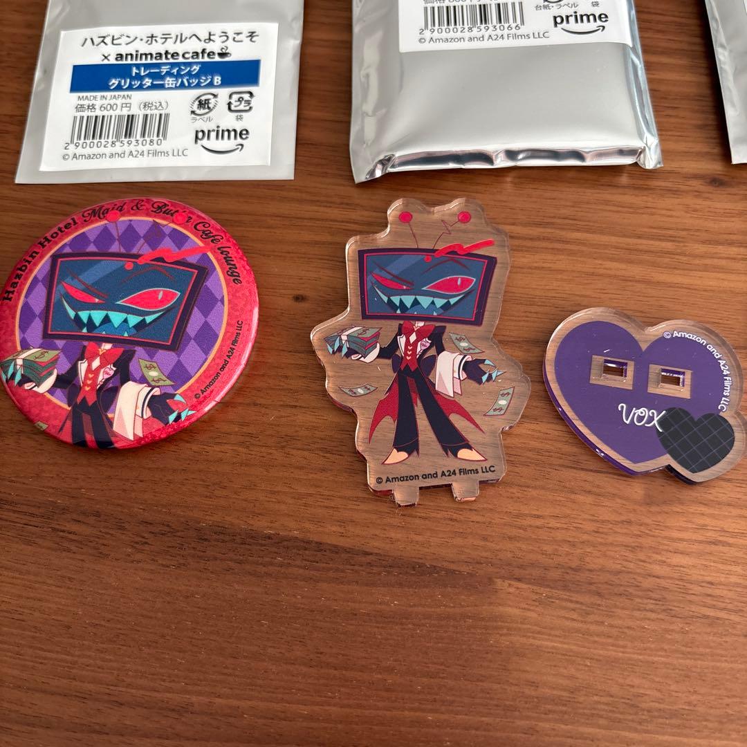 アニメイトカフェ ハズビンホテルへようこそ ヴォックス Vox