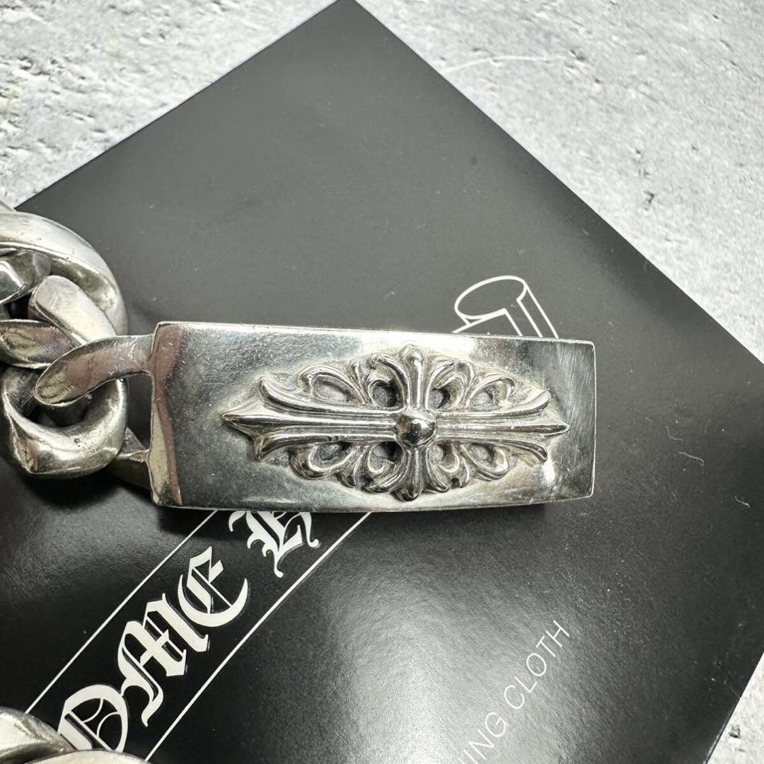 クロムハーツ　フローラルID クロス ブレスレット　11リンク　インボイス原本