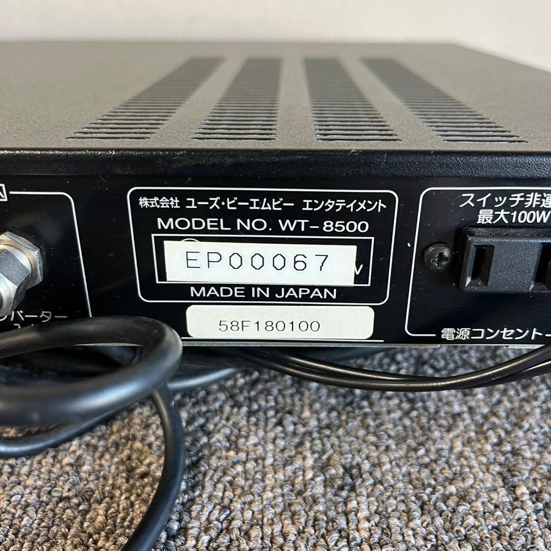 A58美品✨ BMB ワイヤレスマイクレシーバー カラオケ機器