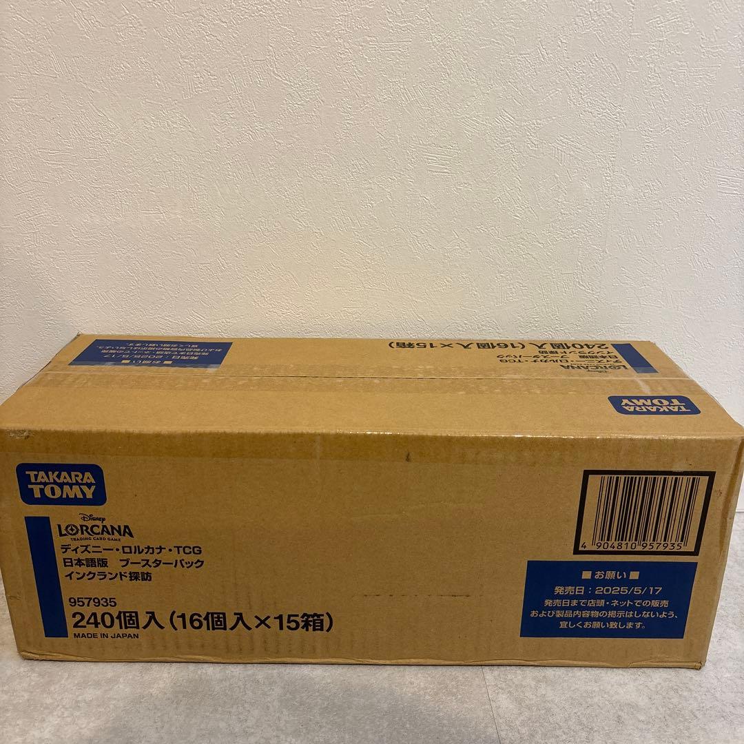 ディズニー・ロルカナ・TCG/インクランド探訪/未開封/1カートン