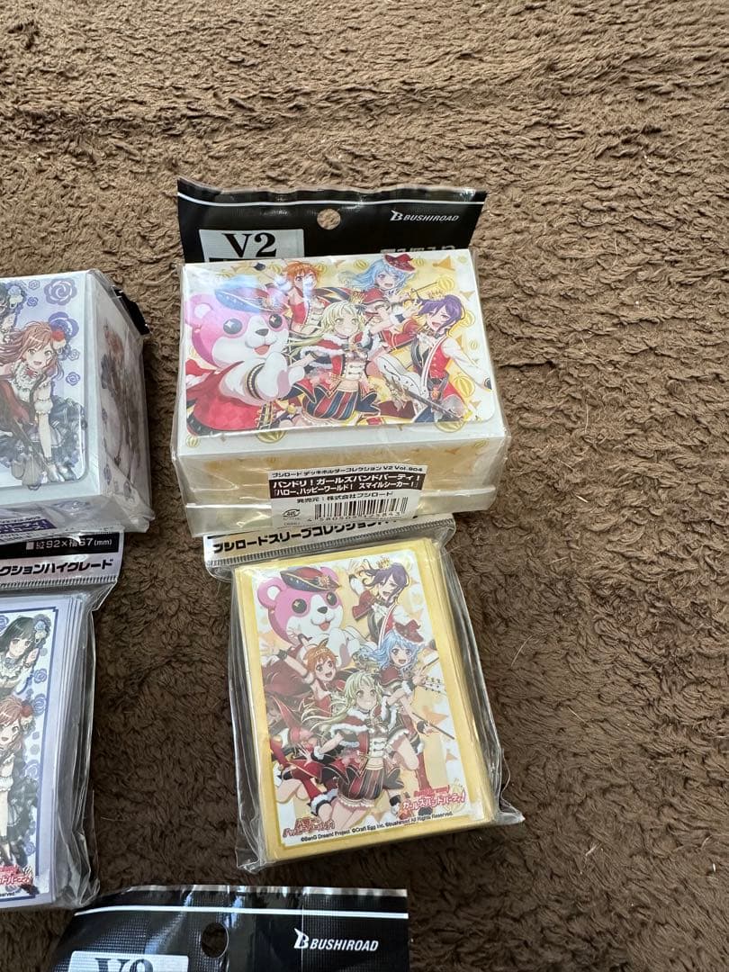 バンドリ デッキケース、スリーブまとめ売り