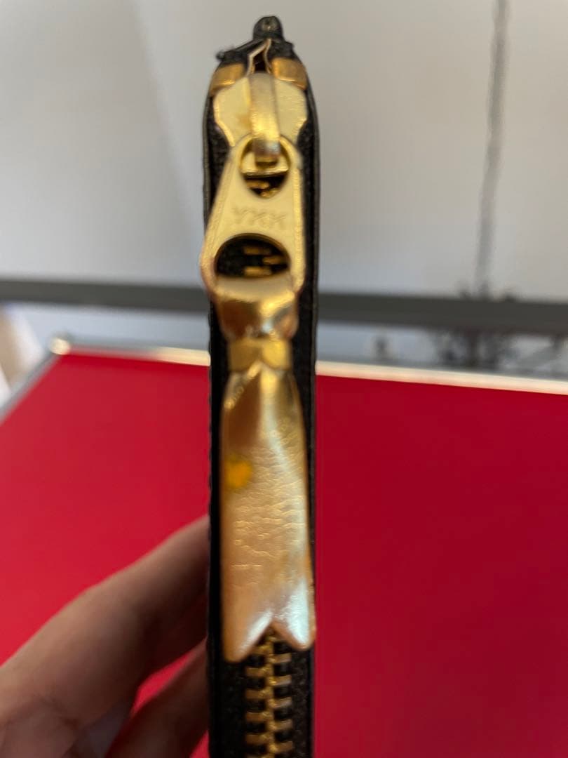 M！コムデギャルソンポーチ（小）　内側GOLD 希少