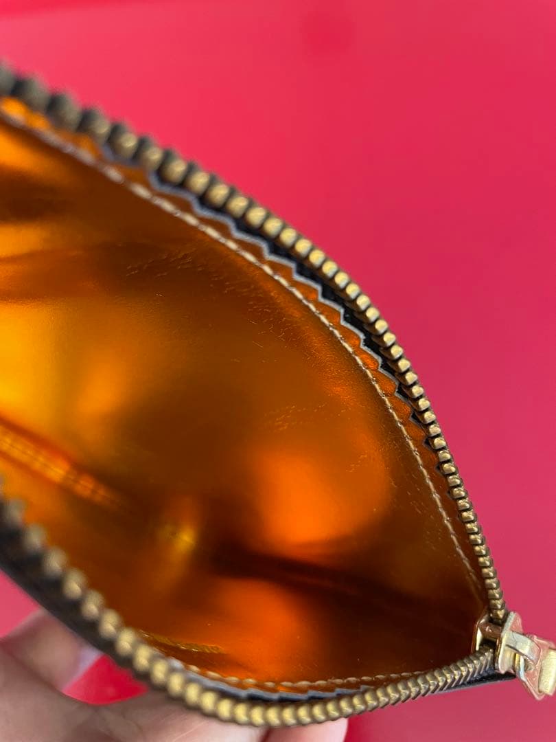 M！コムデギャルソンポーチ（小）　内側GOLD 希少