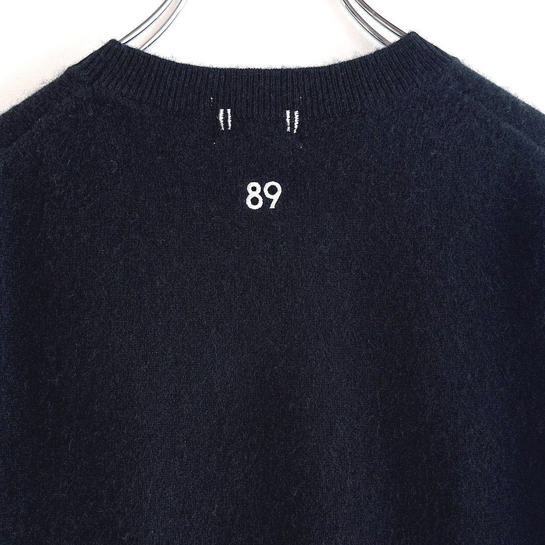 520 パーリーゲイツ 定価33,000円 カシミヤ100％ ニット 紺 1 M