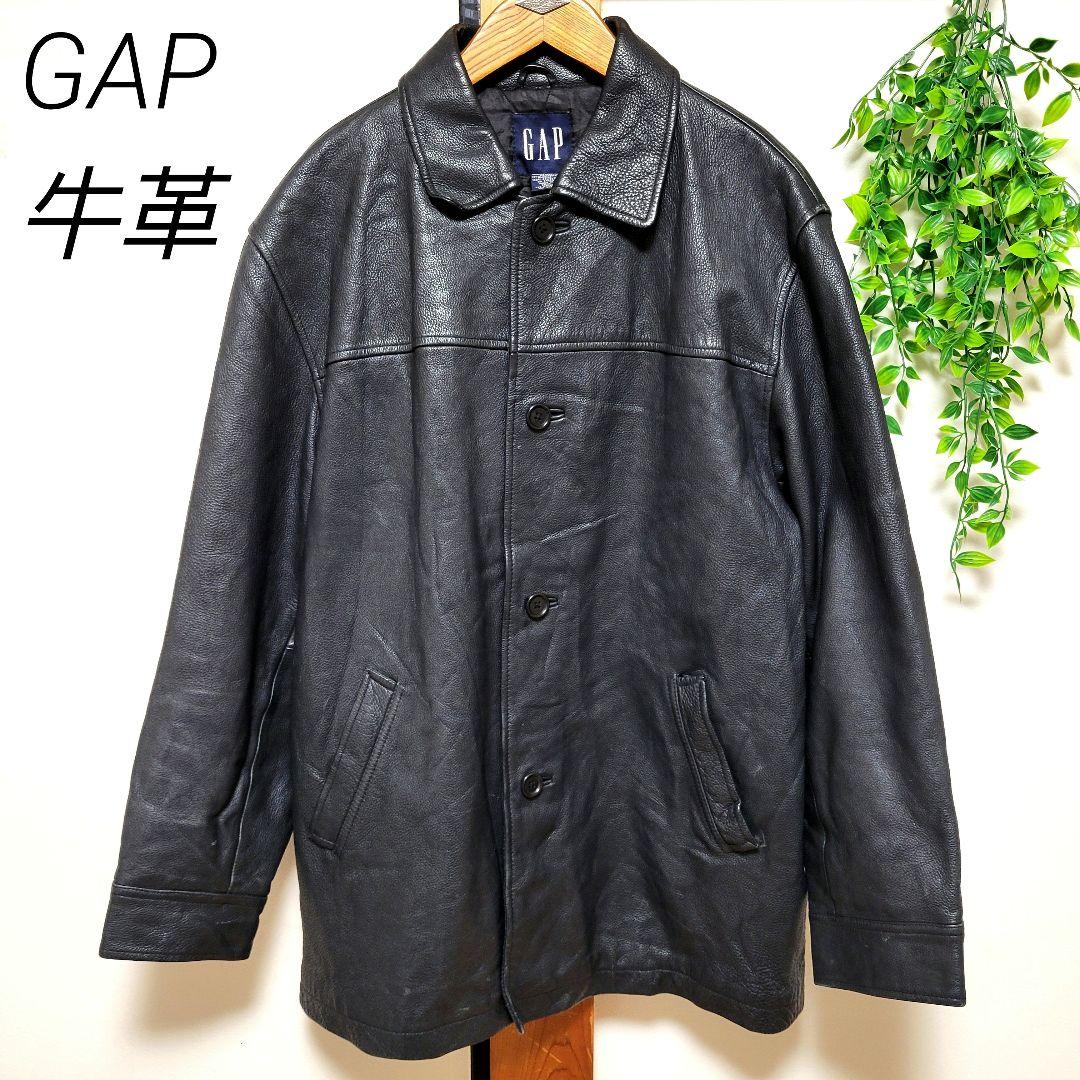 最 安 価格ファッション - OLD GAP オールドギャップ 牛革 カウレザー