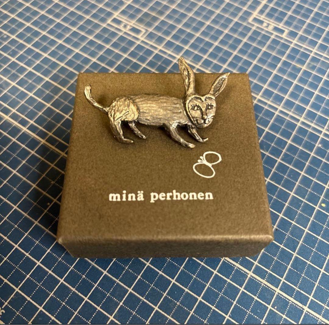 ミナペルホネン annie ブローチ アンティークシルバー