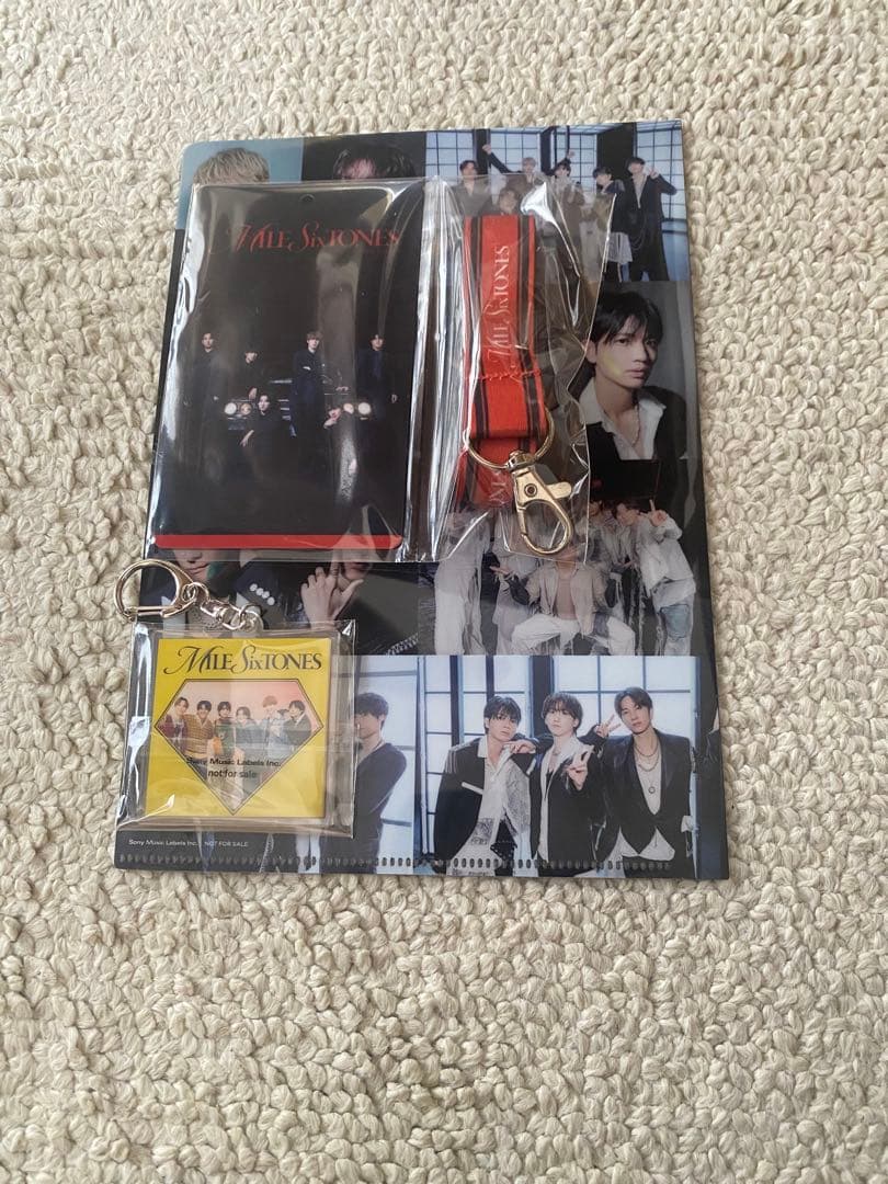 SixTONES MILE SixTONES 購入特典3点セット - メルカリ
