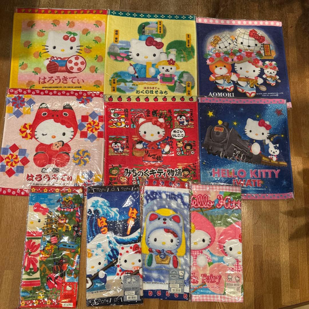 ハローキティ ご当地キティ 東北限定 ハンドタオル - メルカリ