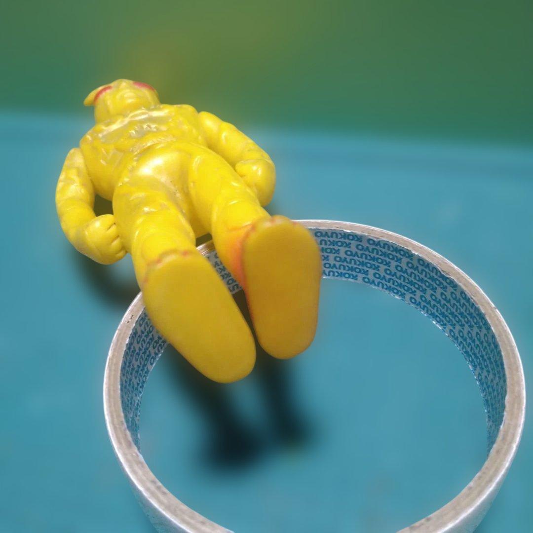 ビンテージ　ソフビ 【無版権】イナズマン