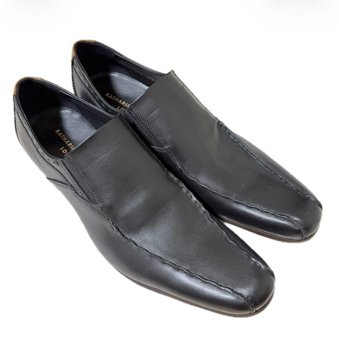 極美品 キャサリンハムネット スリッポン ビジネスシューズ 31670 26.5