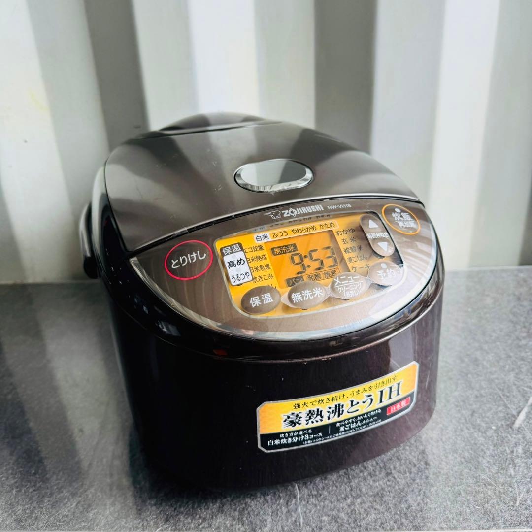 未使用保管品 SHARP シャープ ジャー炊飯器 KS-F105-W 5合炊き