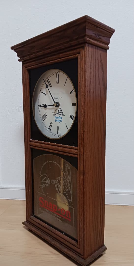 スナップオン 掛け時計 (電池付き)