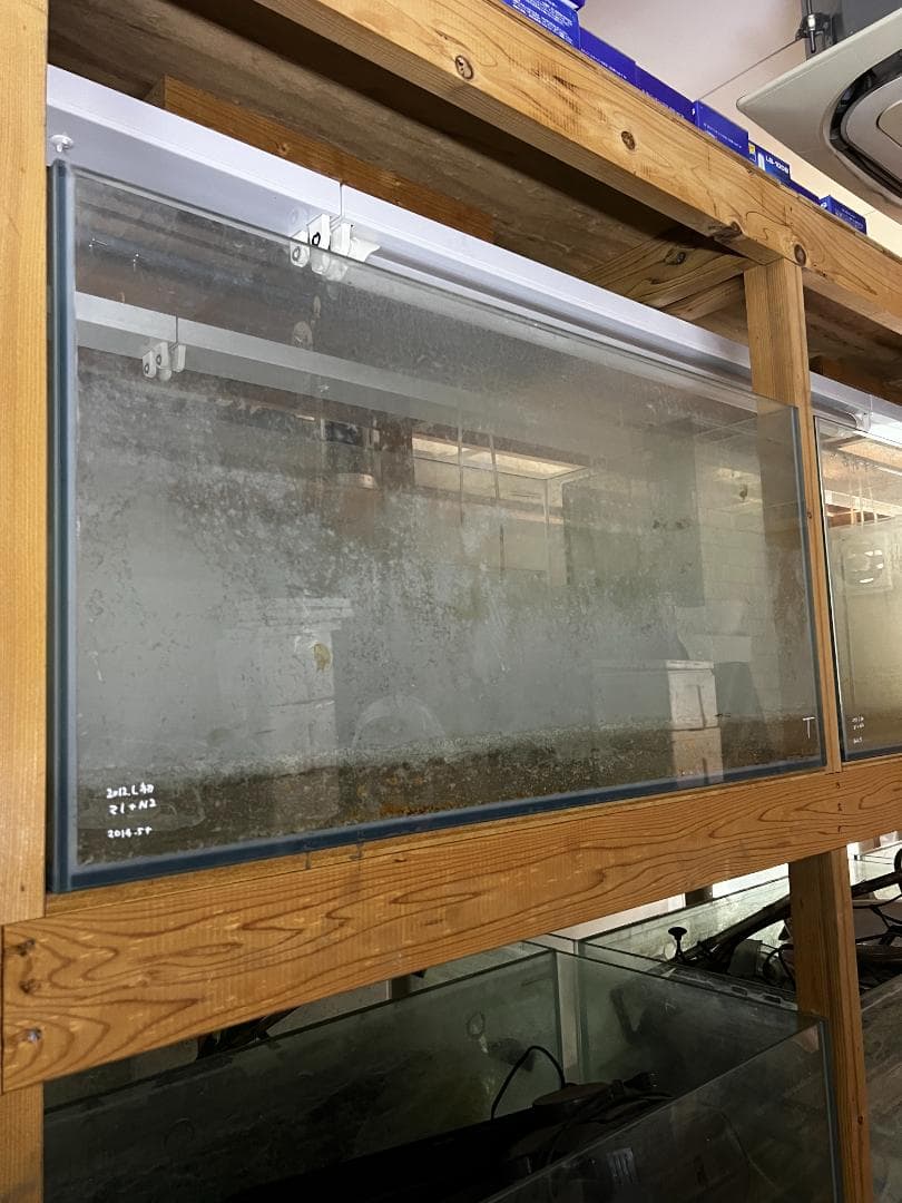 大きめ ガラス水槽 使用済品 中古 汚れあり 引き取り限定 埼玉 四角 四角い