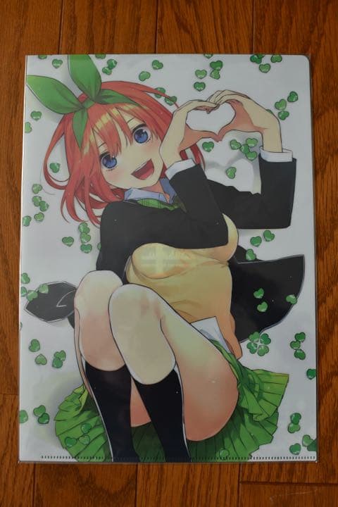 購入 五等分の花嫁展限定商品 クリアファイル 五つ子コンプセット 2025