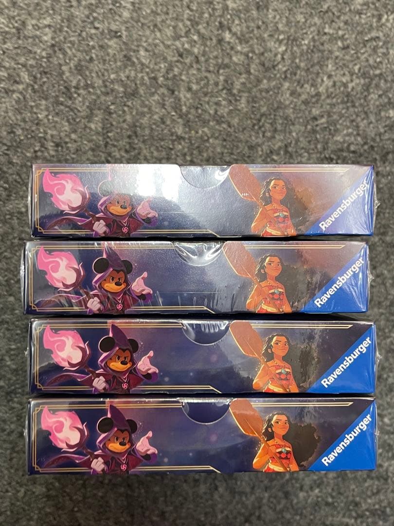 (値下げ)【新品・未開封】ディズニー ロルカナ 4BOX シュリンク付