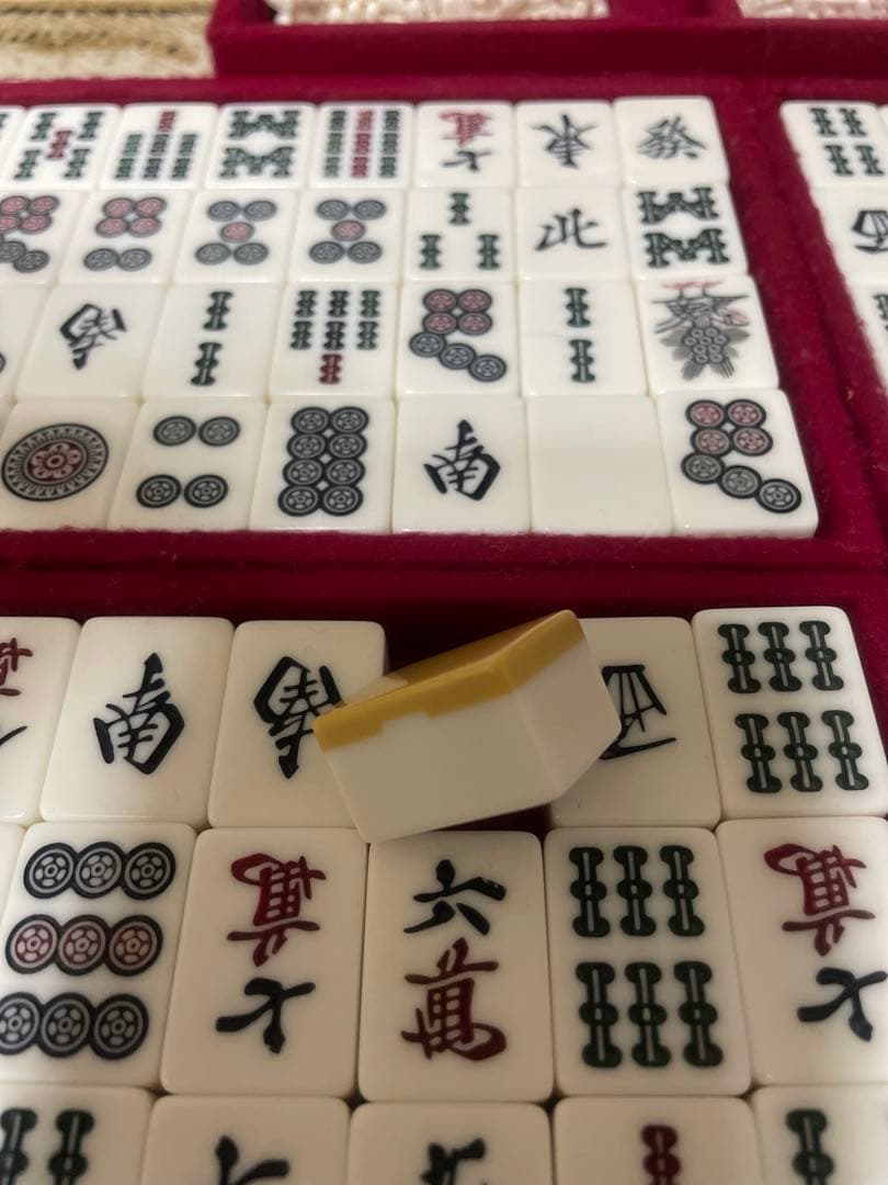 昭和レトロ✴︎麻雀牌セット