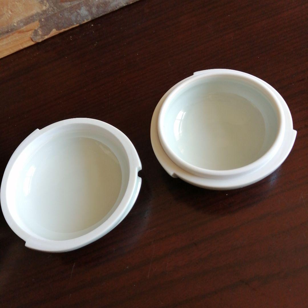 待田和宏 青白磁香合 8cm