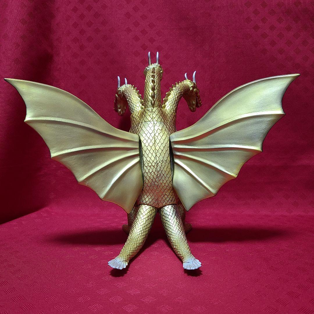 【ジャンク】 マーミット キングギドラ ソフビ MARMIT 東宝