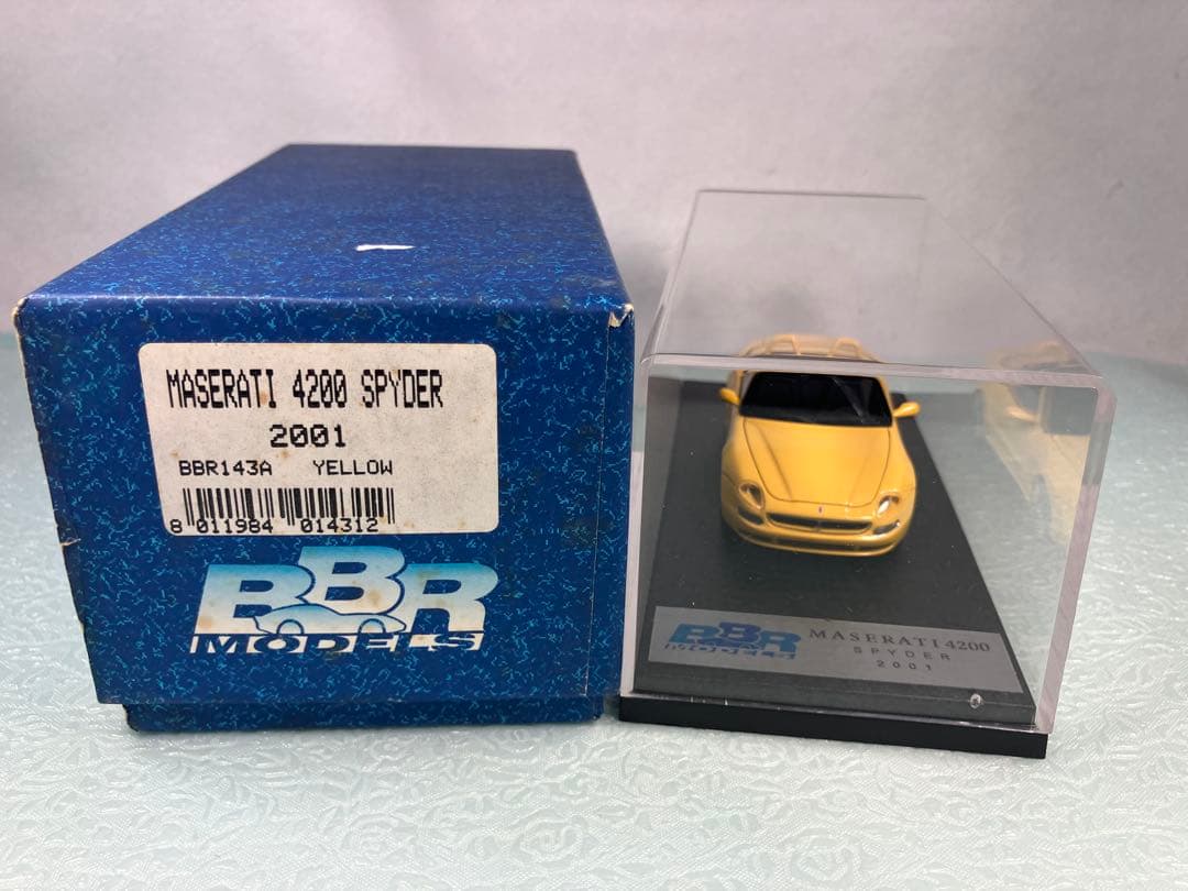 BBR マセラティ　4200 スパイダー2001年　イエロー