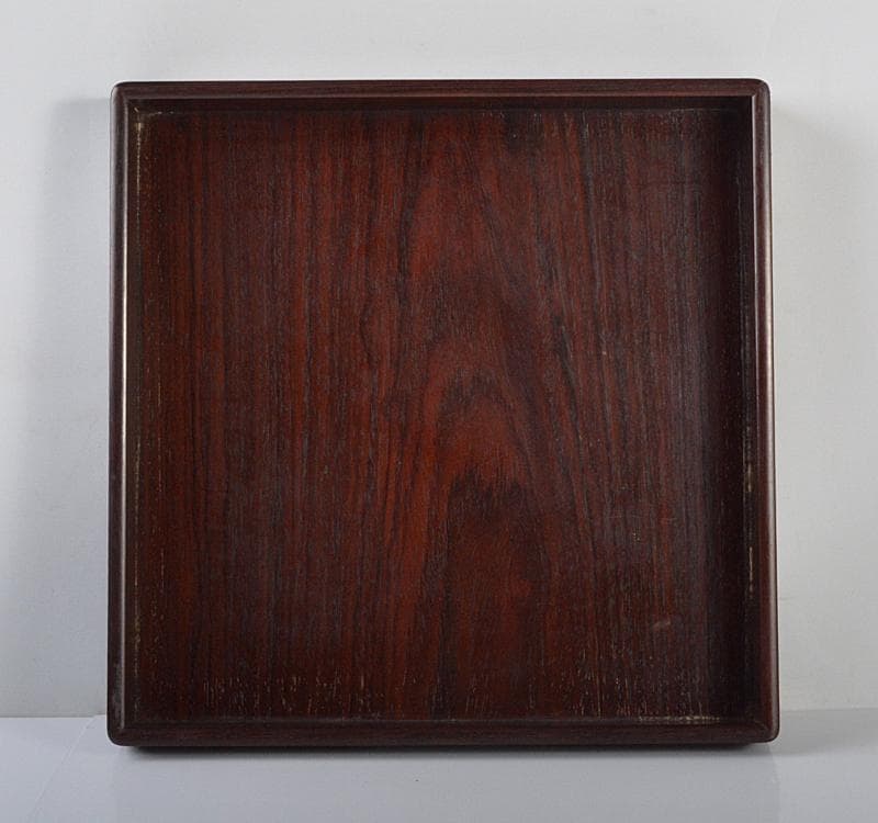 中国 唐木紫檀製 煎茶盆 香盆 V R4394