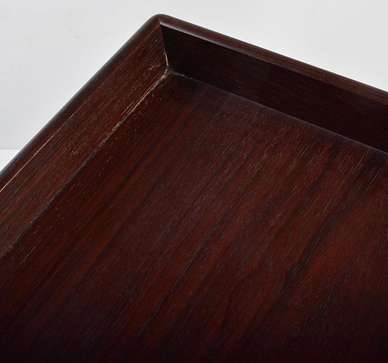 中国 唐木紫檀製 煎茶盆 香盆 V R4394