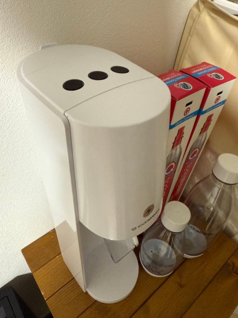 ソーダストリームE-TERRAボトルと炭酸2本セット