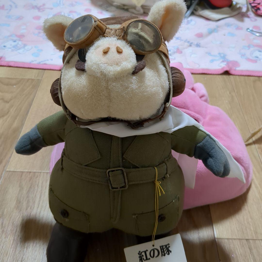 紅の豚 ポルコロッソぬいぐるみ - メルカリ