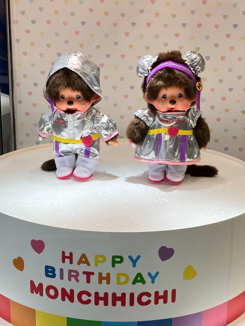 【イベント限定】モンチッチ　アイドル 男の子　女の子　2体1セット