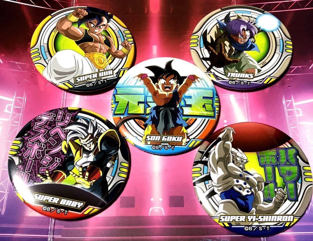 ドラゴンボールGT ドッ缶バッジ 缶バッジ 5種セット - メルカリ