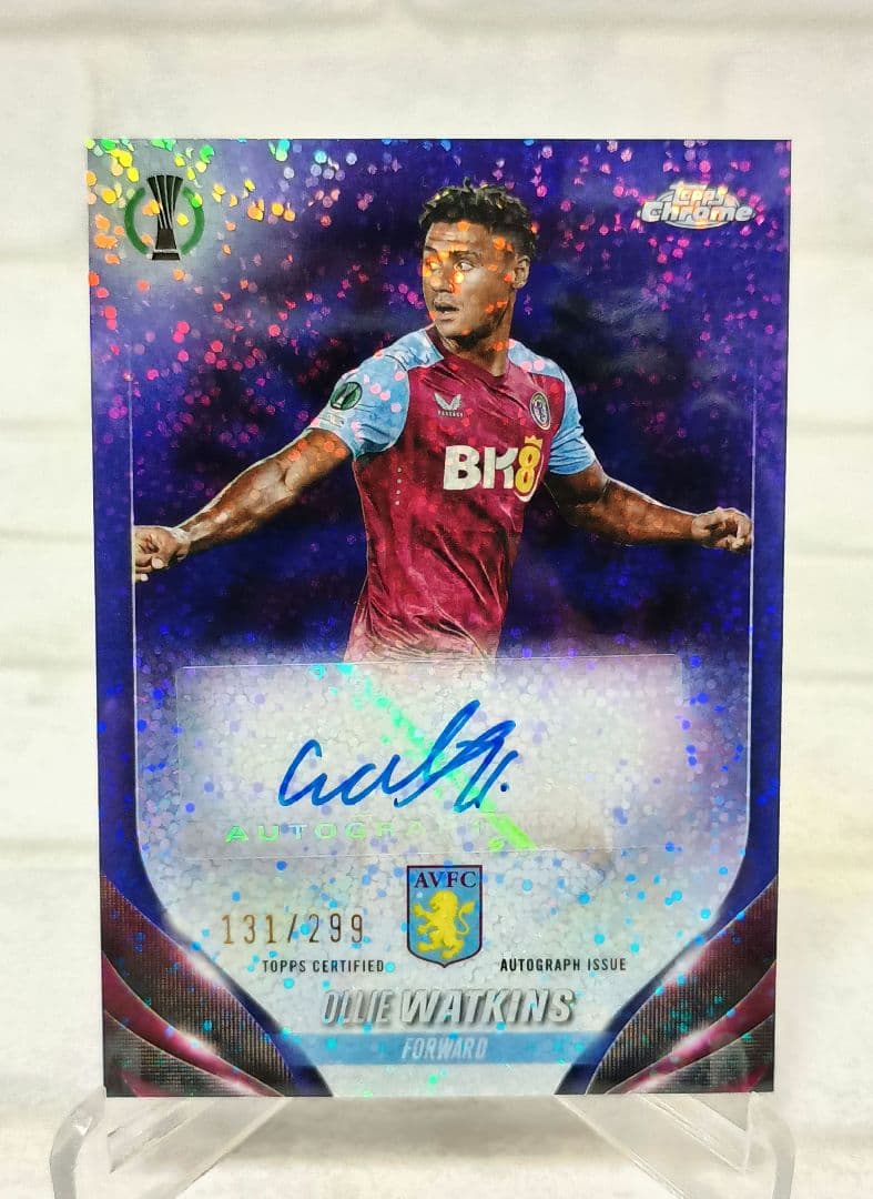 299枚限定】 オリー・ワトキンス サインカード topps soccer - メルカリ