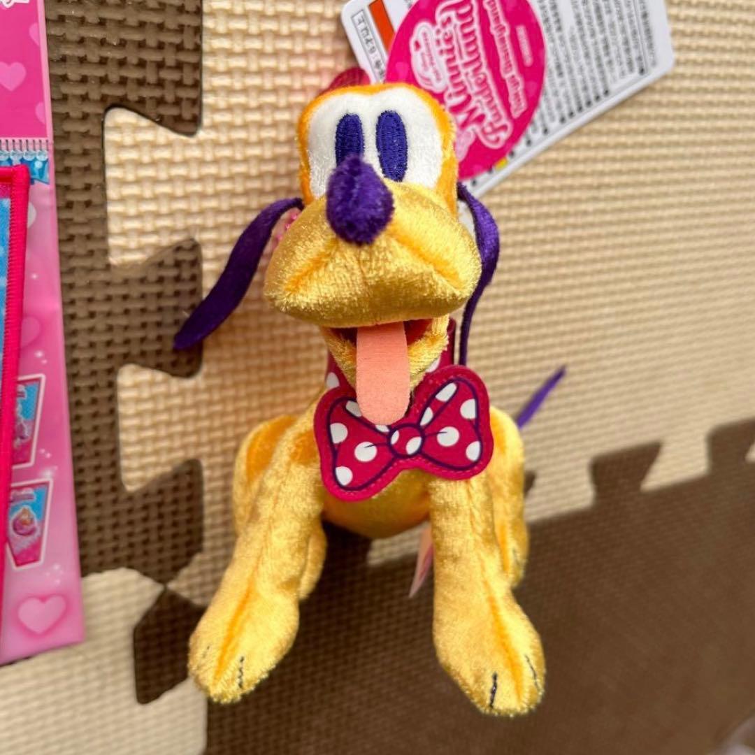 ディズニーミニーパルパルーザ プルートぬいぐるみバッジ＆ワッペン