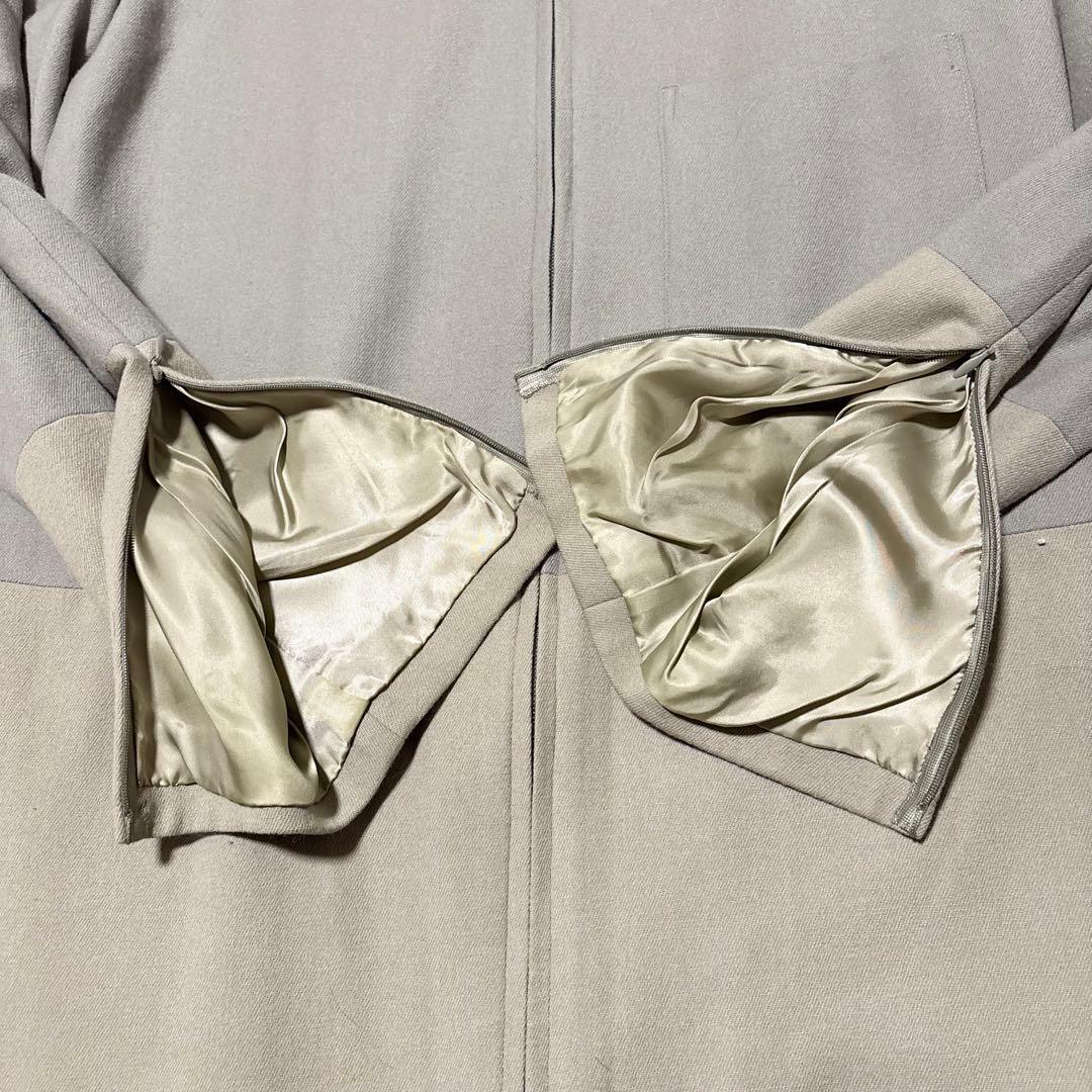 希少 LAD MUSICIAN 初期タグ ダブルジッパー ロングコート 46