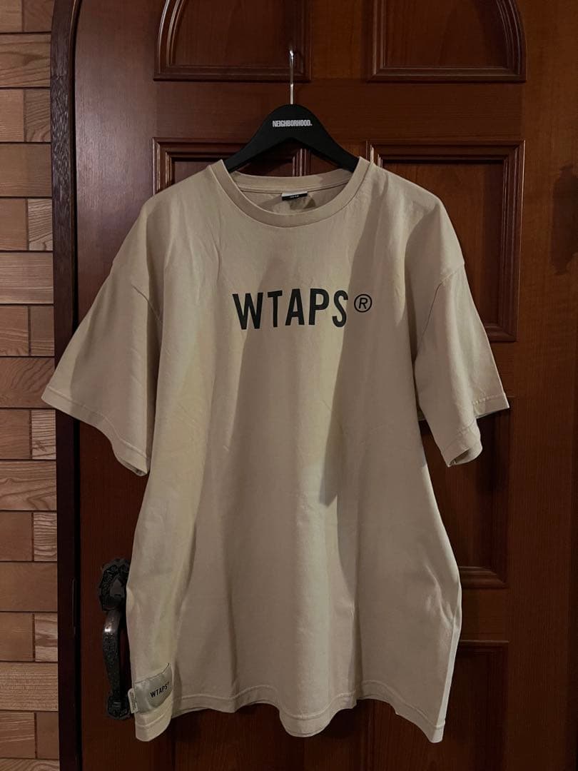 WTAPS ベージュ Tシャツ サイズX 03 WTAPS Tシャツ サイズ X 03 【公式
