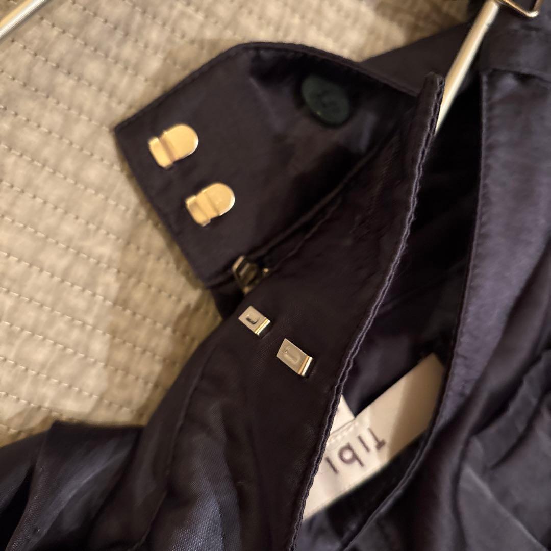 Tibi ネイビーサテンカーゴパンツ 34 Deuxieme Classe