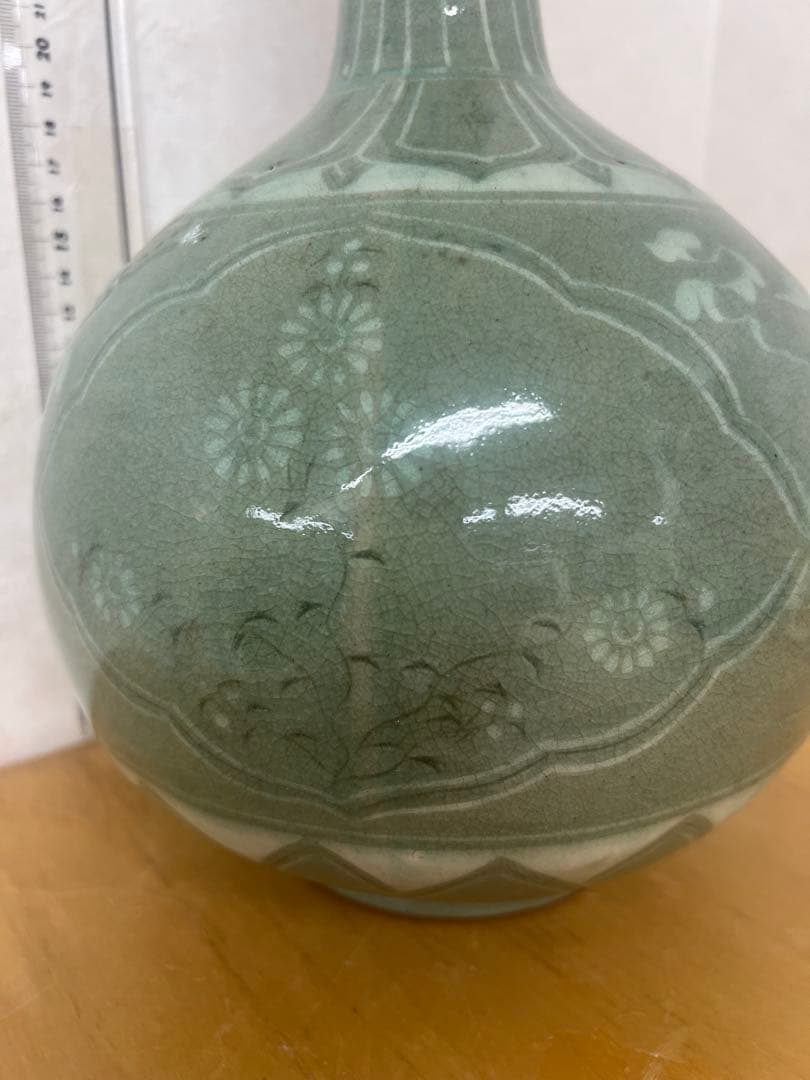 朝鮮李朝高麗天球瓶 古美術 唐物コレクション韓国骨董 アンティーク