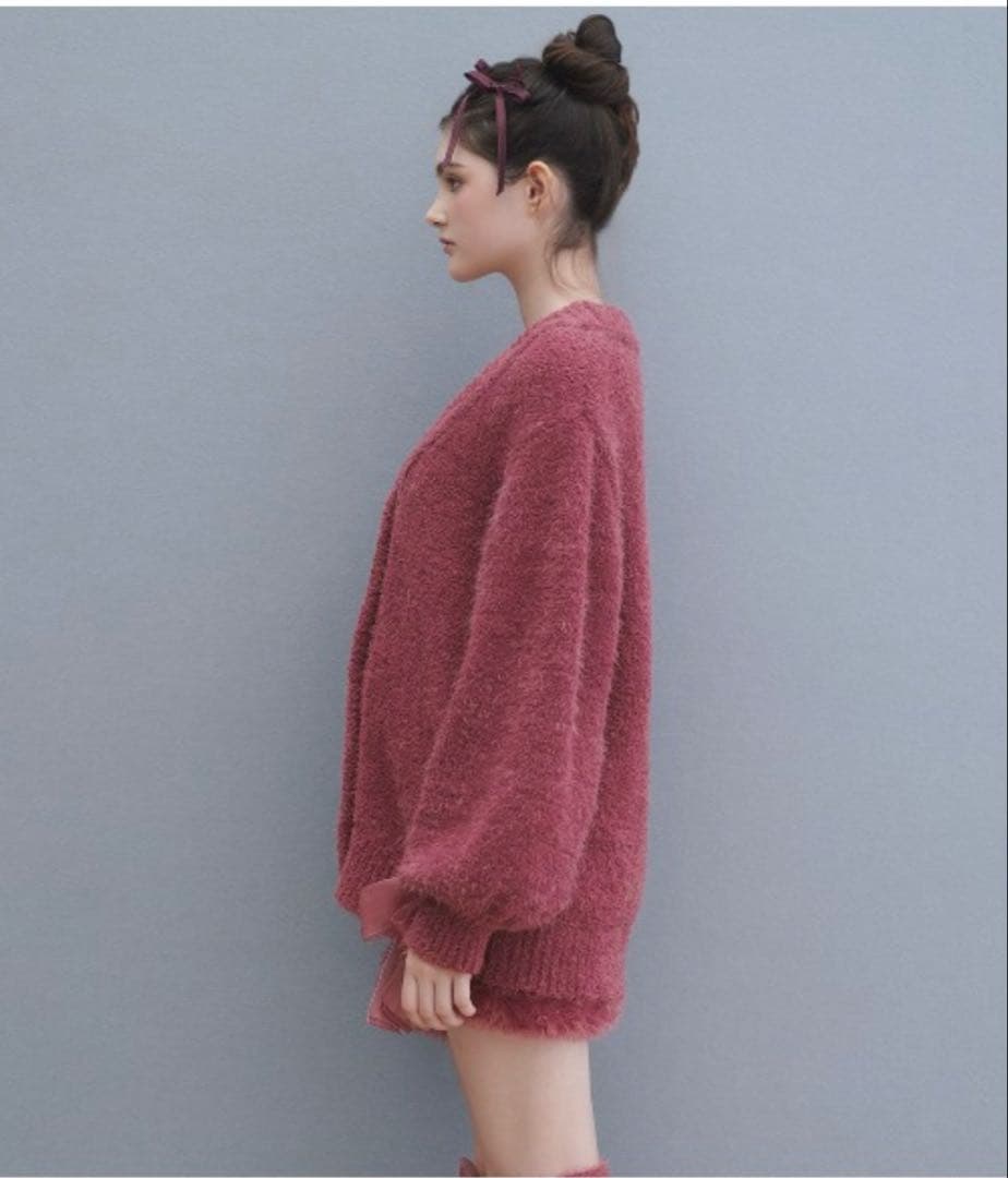 ピーチジョン PEACH JOHN フェザー カーディガン パンツ ソックス