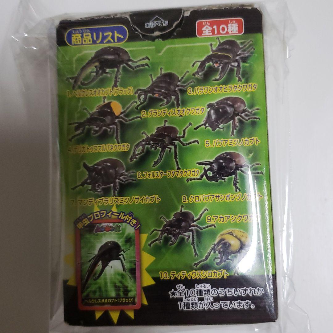 ムシキング新甲虫図鑑６　フィギュア確認用