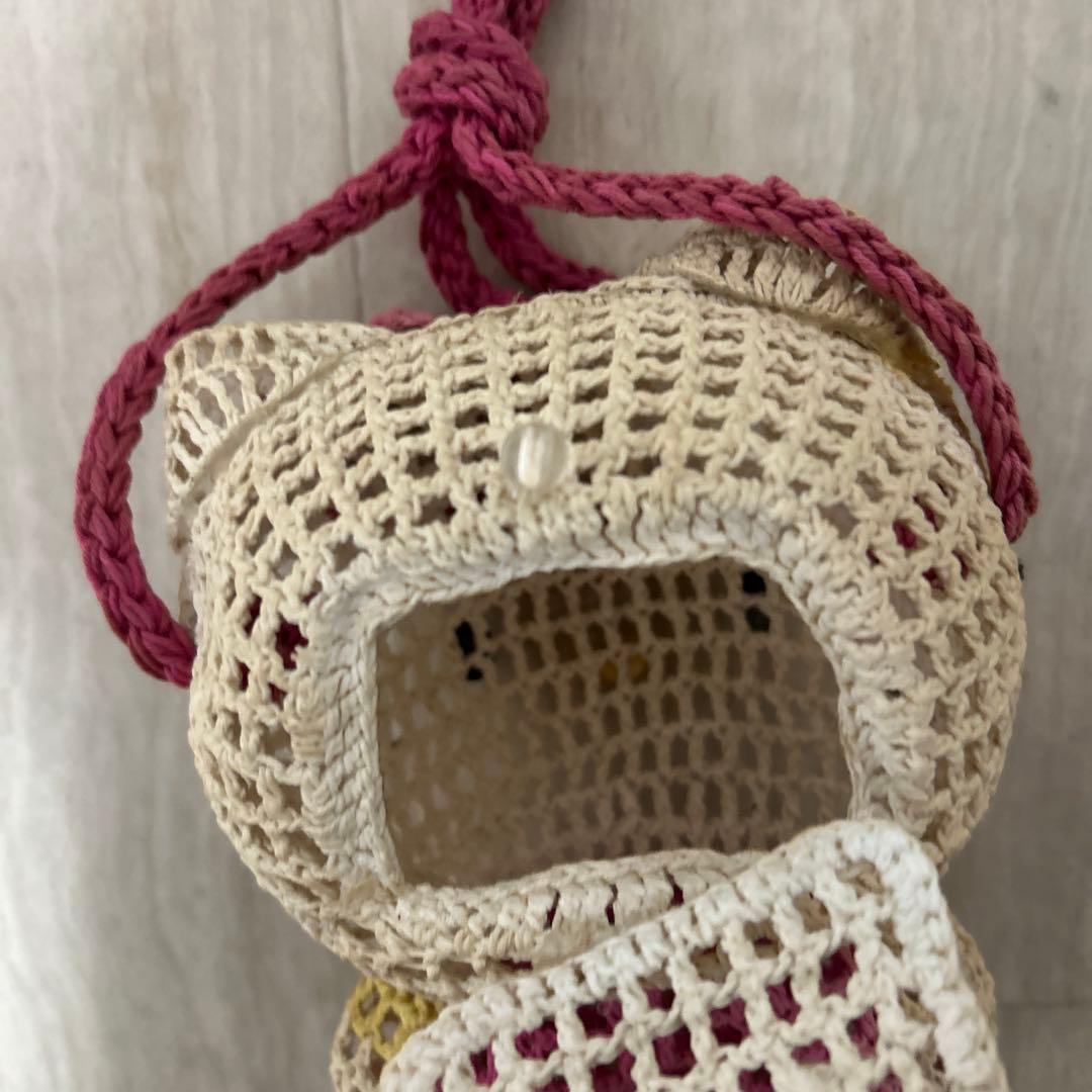 希少！ハローキティ キティちゃん ショルダーバッグ ポーチ レトロ