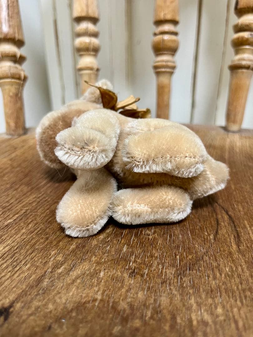 シュタイフ　モプシー　パグ　犬　13cm ぬいぐるみ　ヴィンテージ