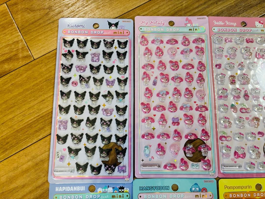 サンリオ BONBON DROP mini シールセット 全8種類　国内正規品