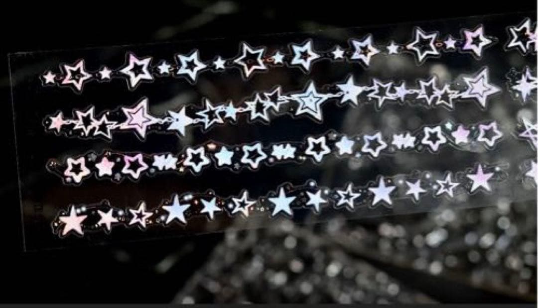 贝壳银 彩虹锁扣 6cm×5m 海外マスキングテープ 海外マステ 星 - メルカリ