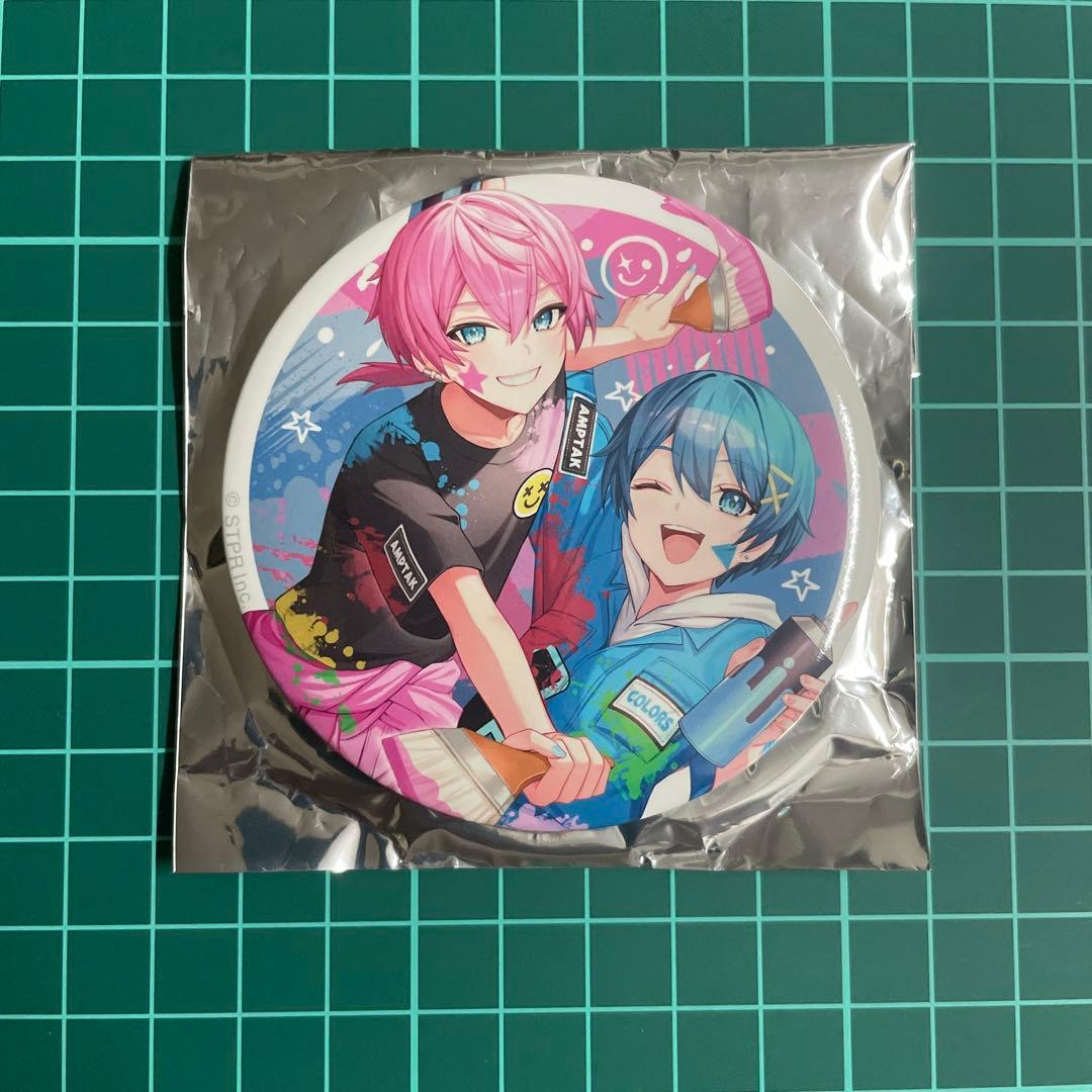 アンプタック BIG缶バッジ けちゃ＋ちぐさくん - メルカリ