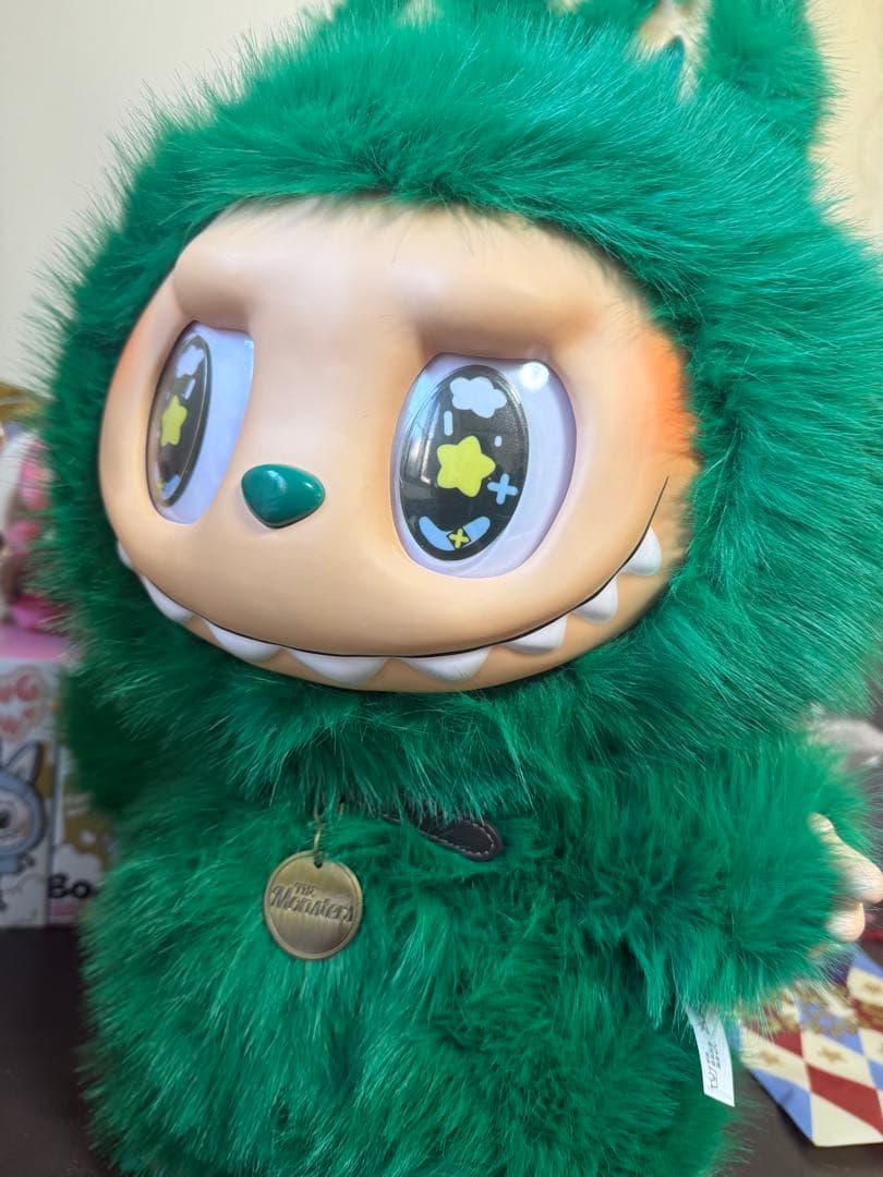 超特大60cmジモモ フォレストエンジェル カラフルテール 特注羽付モデル