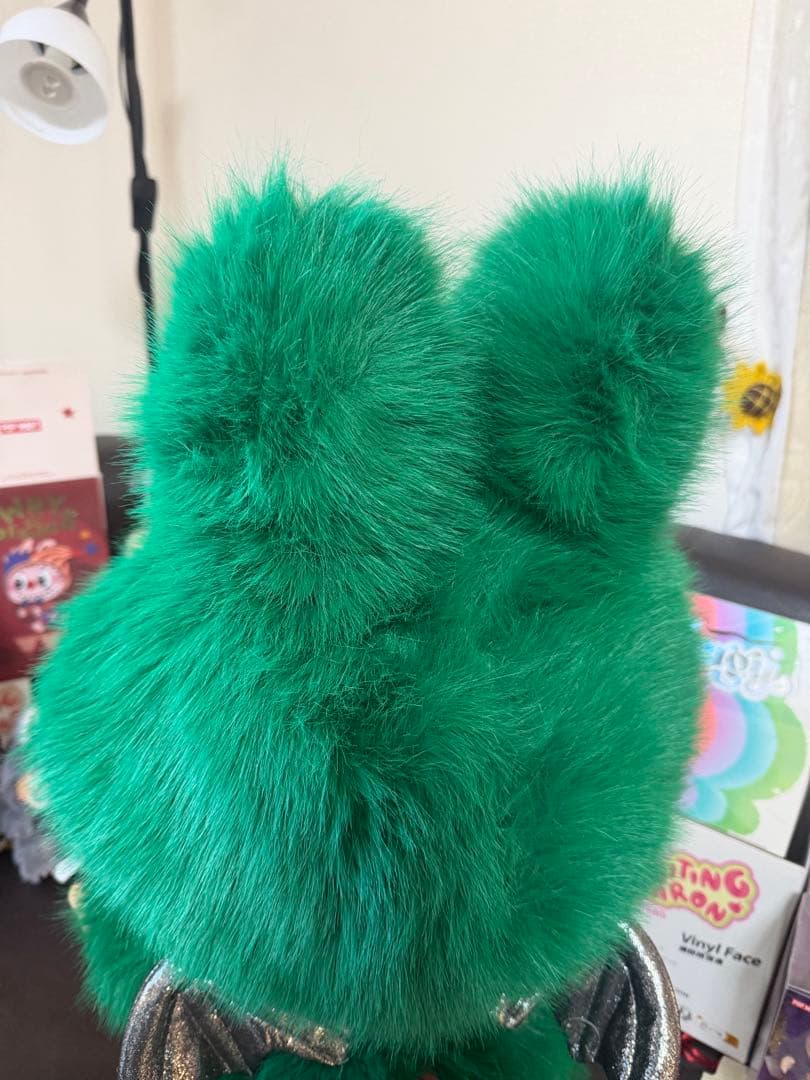 超特大60cmジモモ フォレストエンジェル カラフルテール 特注羽付モデル